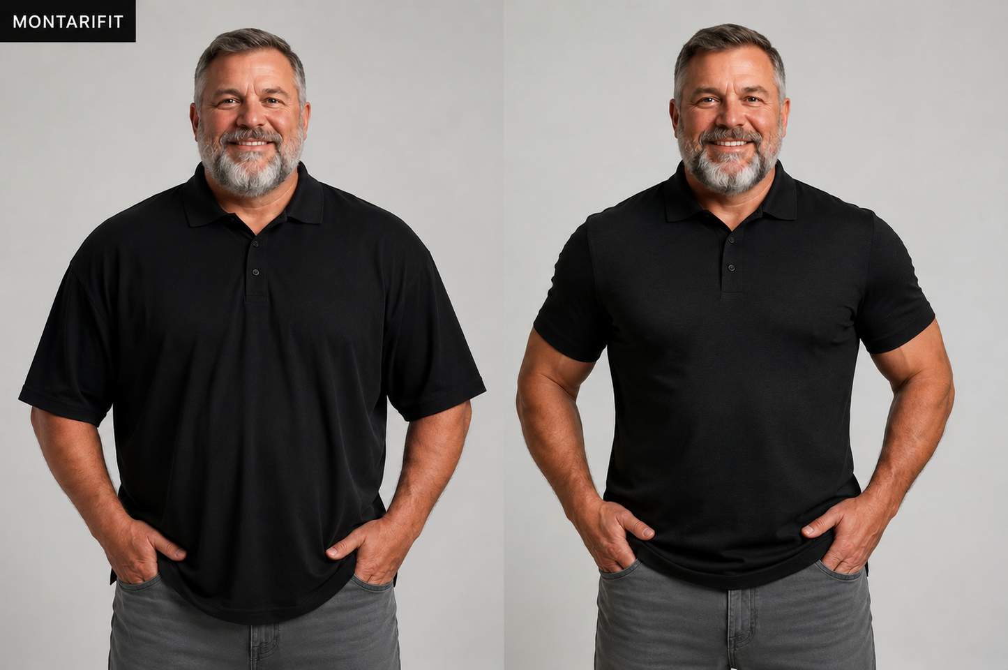 MontariFit™ – Polo Modellante da Uomo